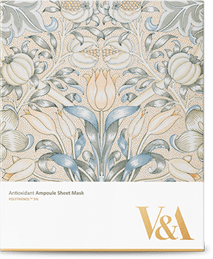 V&A Beauty 돔 아치형 그래픽 모티프 디자인 시안 1