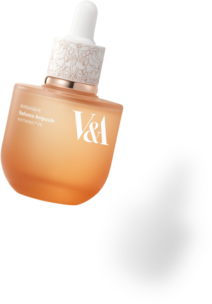 V&A Beauty 앰플 제품 패키지