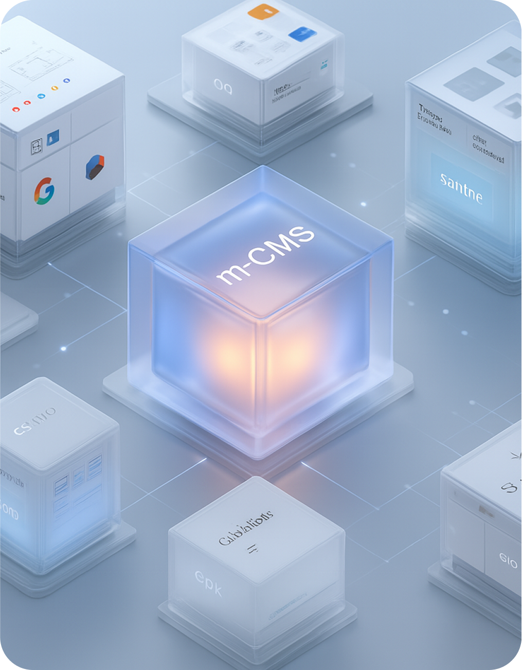 m-CMS CRM·ERP 연동(Integration) 기능 화면